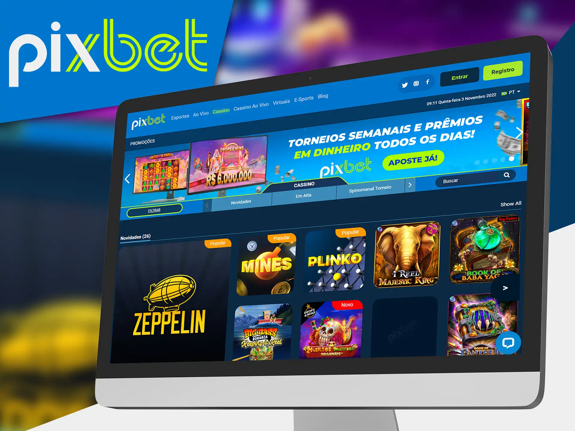 Aplikacja kasyna Pixbet