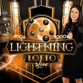 Lightning Lotto da Evolution ao vivo