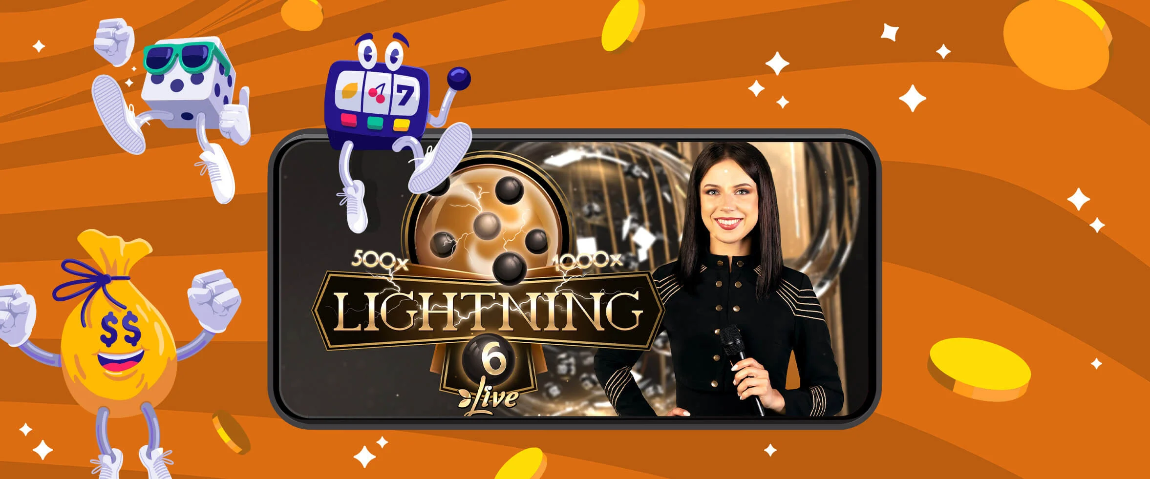 Lightning Lotto арқылы Evolution Gaming
