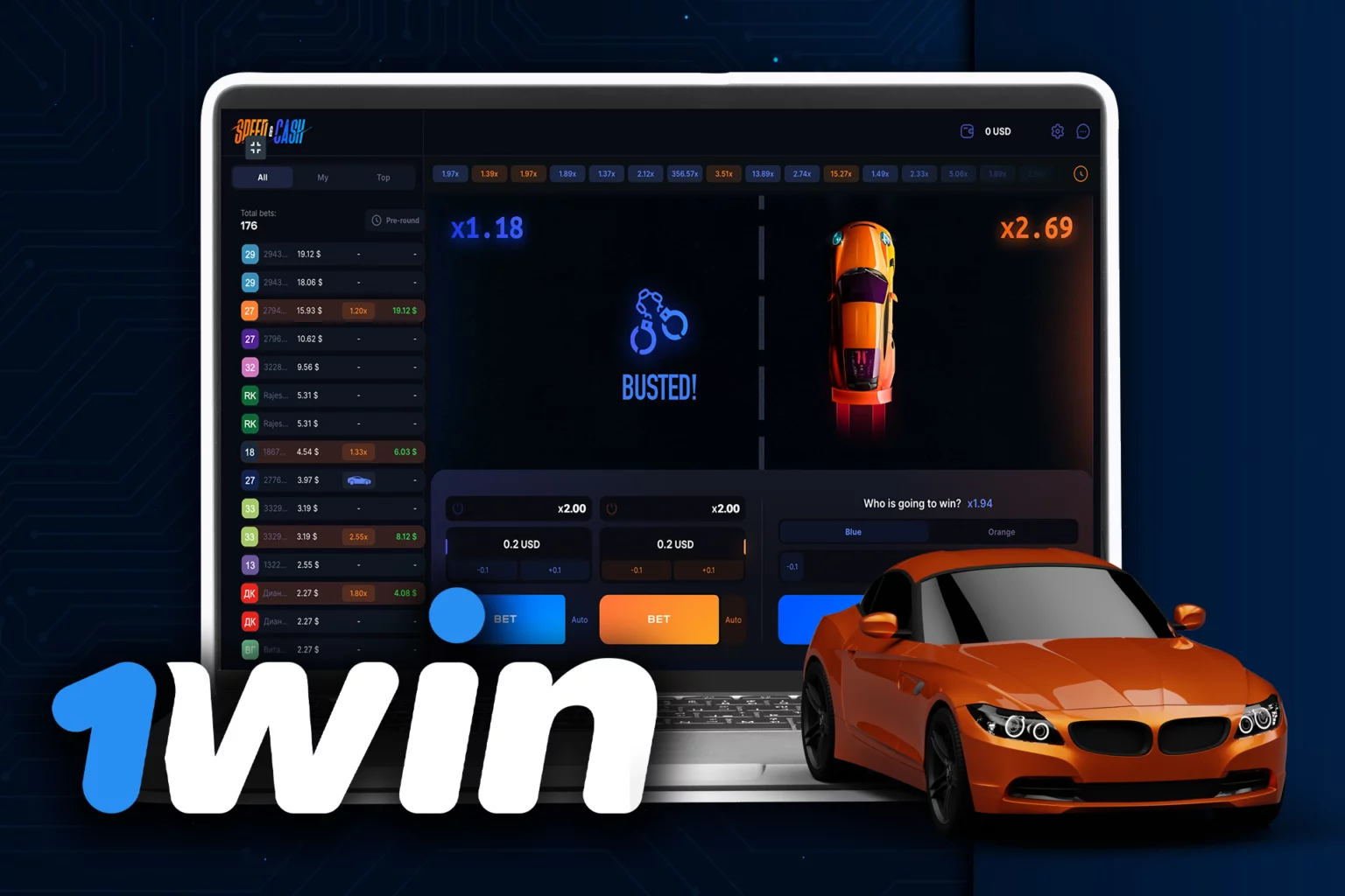 Speed and Cash 1Win Преглед