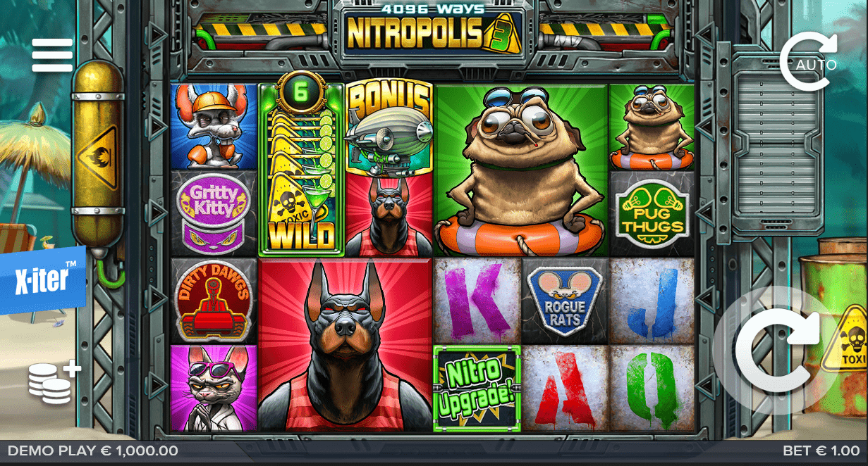 Nitropolis 3 बेस गेम