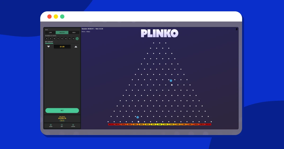 Hra Plinko online