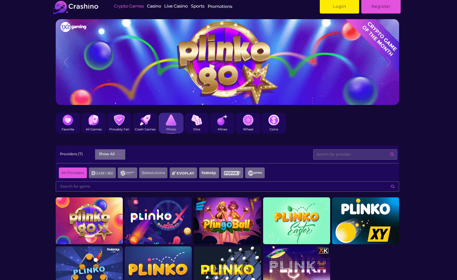 Plinko nel casinò online