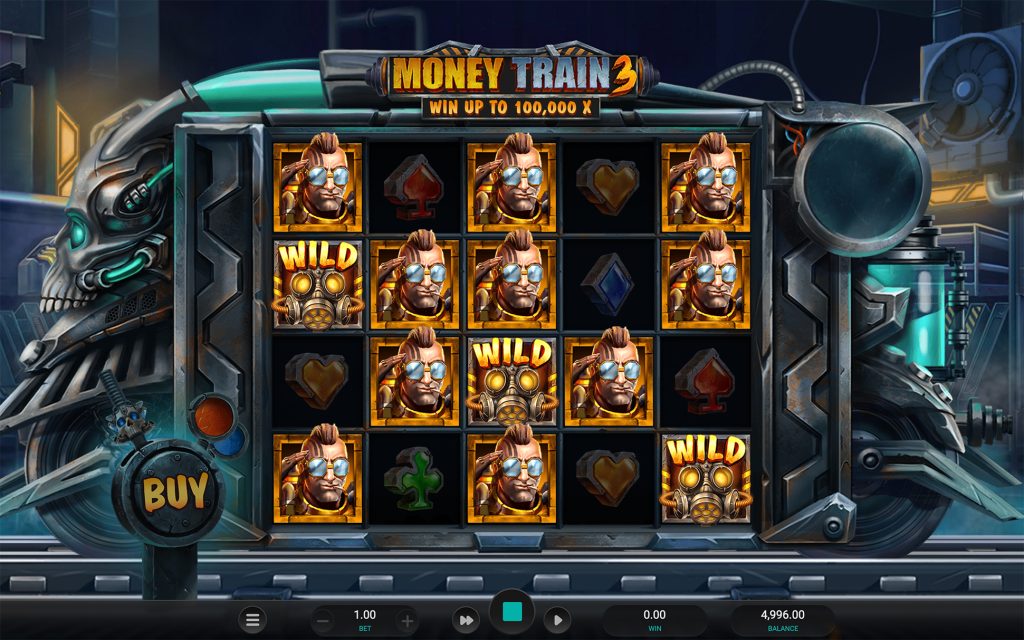 Bonus round of Money Train 3