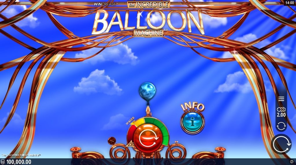 The Incradible Balloon Machine game.